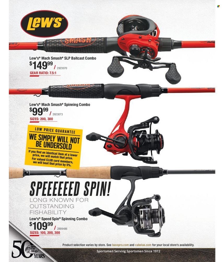 Bass Pro Shops 2022 Master Fishing Catalog Promotions & Flyer Specials September 2022