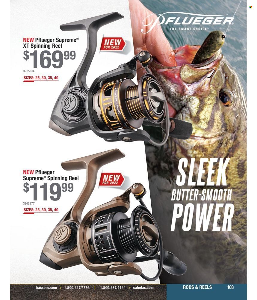 Bass Pro Shops 2022 Master Fishing Catalog Promotions & Flyer Specials September 2022