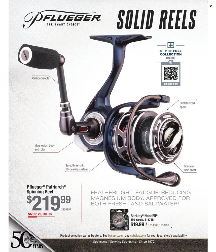 Bass Pro Shops 2022 Master Fishing Catalog Promotions & Flyer Specials September 2022