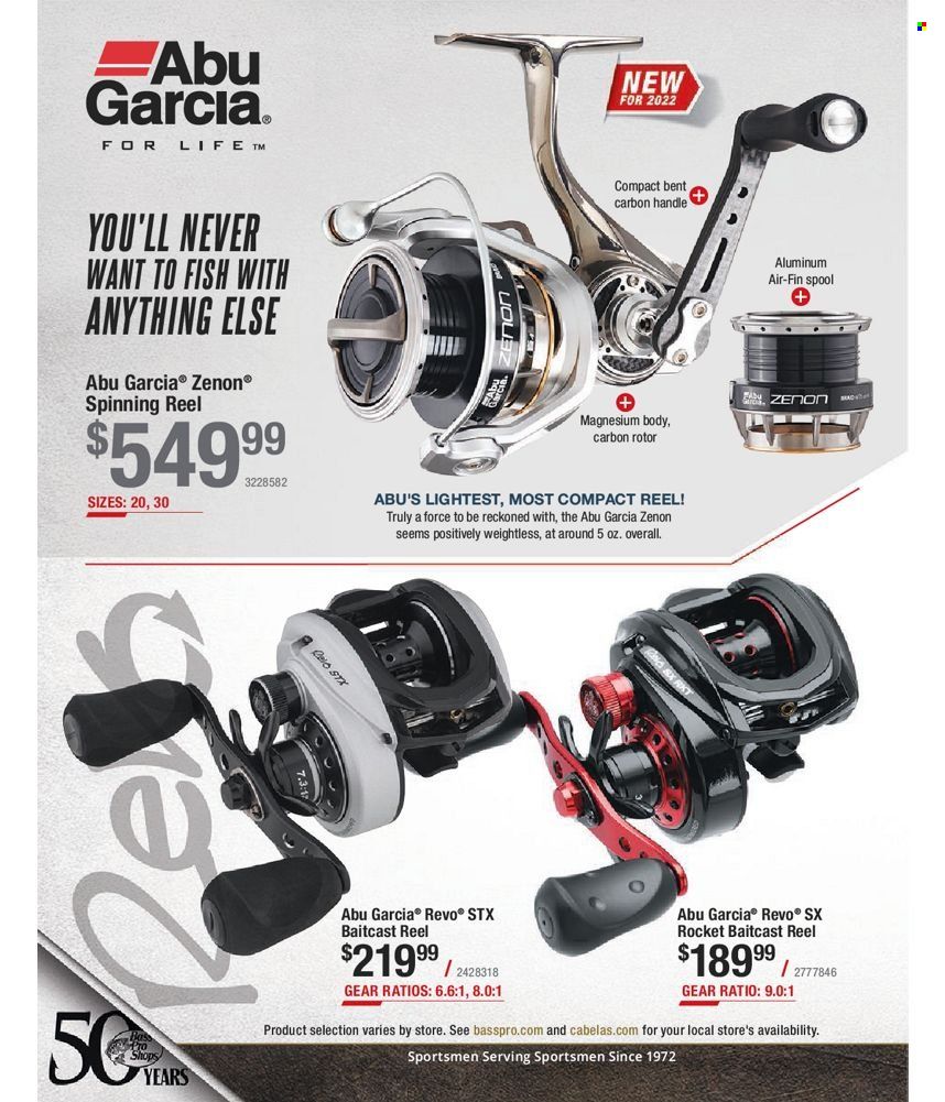 Bass Pro Shops 2022 Master Fishing Catalog Promotions & Flyer Specials September 2022