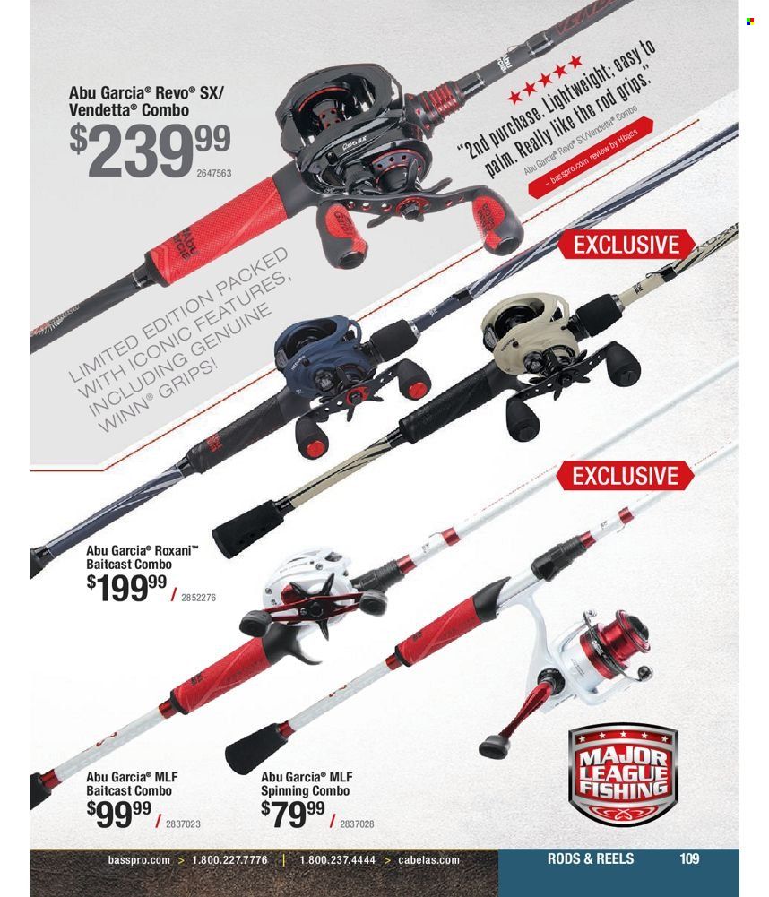 Bass Pro Shops 2022 Master Fishing Catalog Promotions & Flyer Specials September 2022