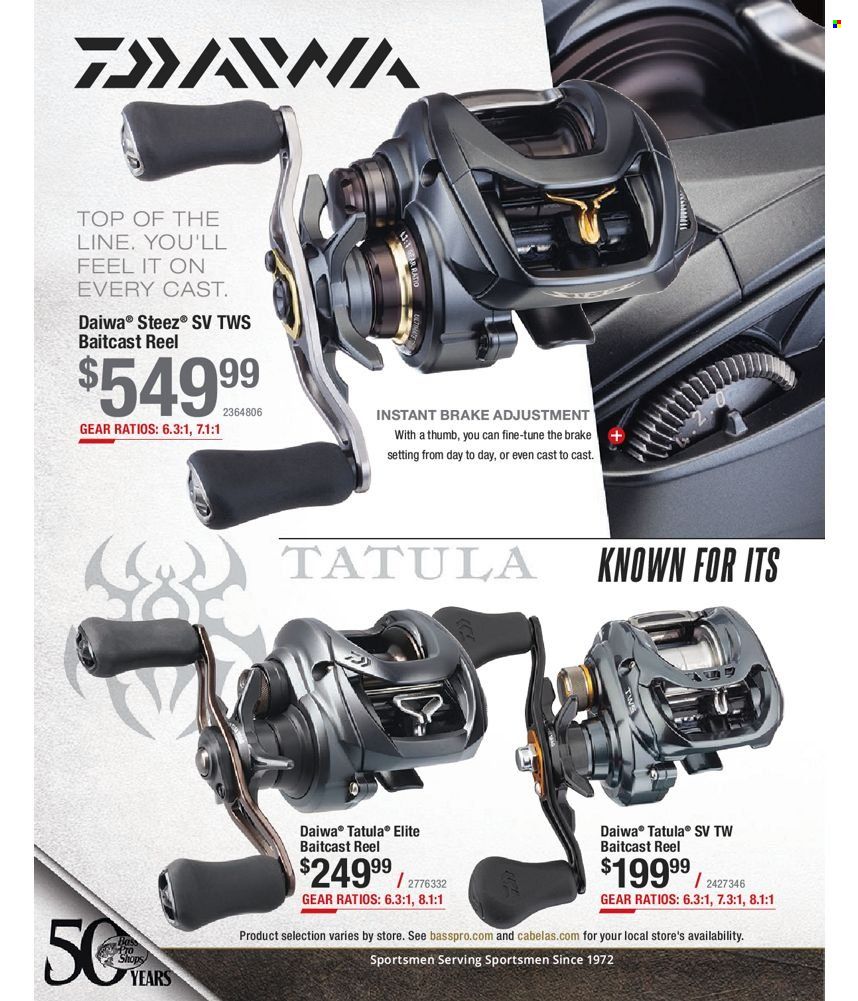 Bass Pro Shops 2022 Master Fishing Catalog Promotions & Flyer Specials September 2022