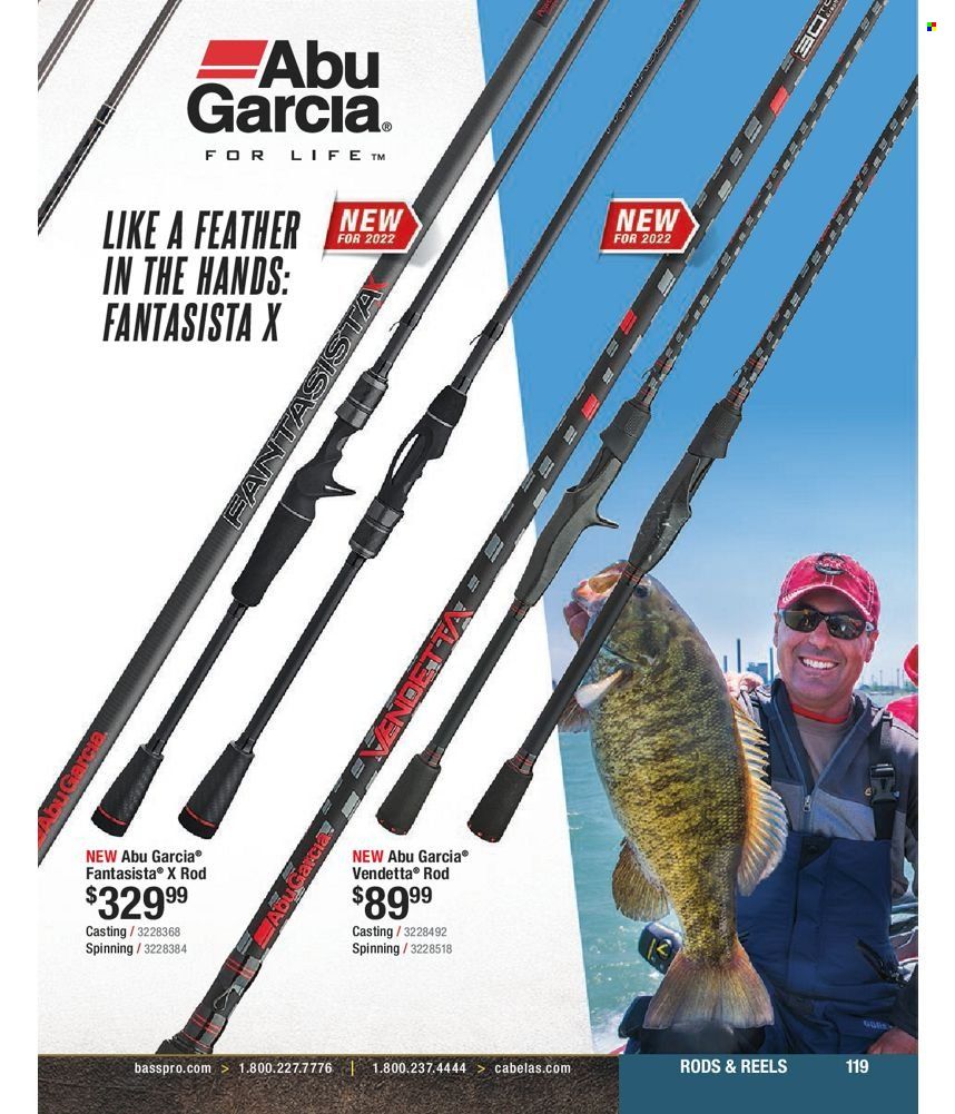 Bass Pro Shops 2022 Master Fishing Catalog Promotions & Flyer Specials September 2022