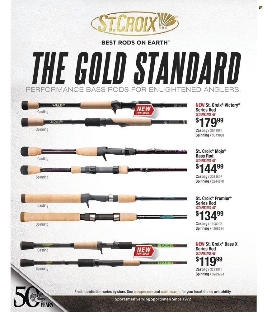 Bass Pro Shops 2022 Master Fishing Catalog Promotions & Flyer Specials September 2022