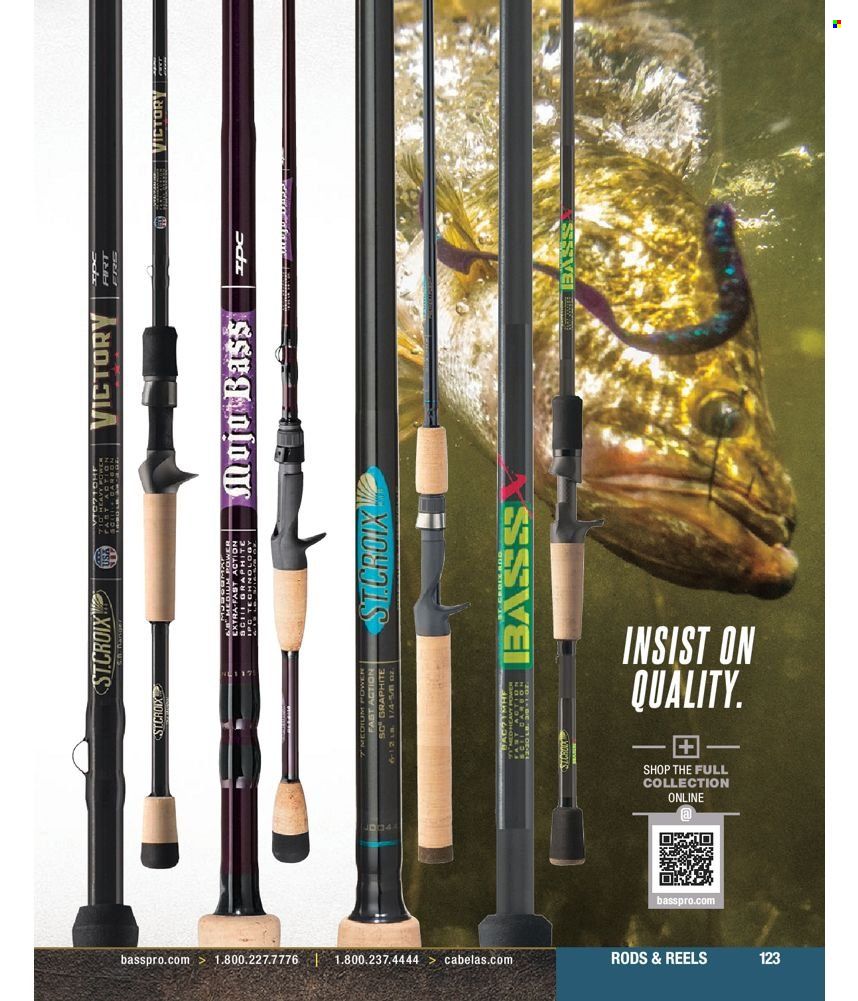 Bass Pro Shops 2022 Master Fishing Catalog Promotions & Flyer Specials September 2022