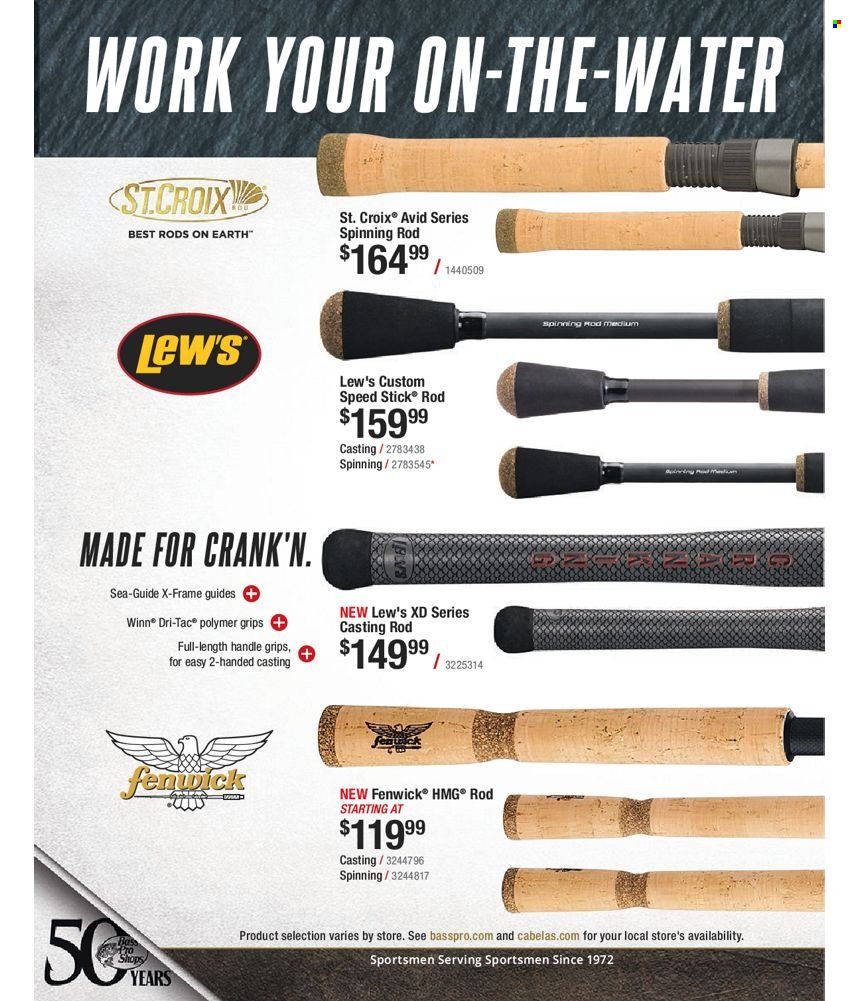 Bass Pro Shops 2022 Master Fishing Catalog Promotions & Flyer Specials September 2022