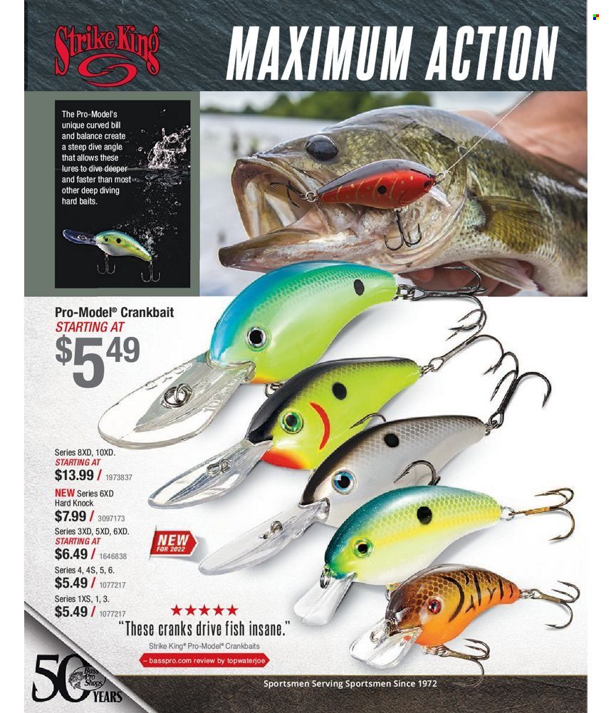 Bass Pro Shops 2022 Master Fishing Catalog Promotions & Flyer Specials September 2022