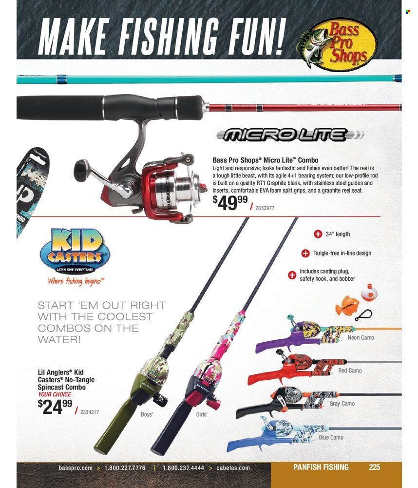 Bass Pro Shops 2022 Master Fishing Catalog Promotions & Flyer Specials September 2022