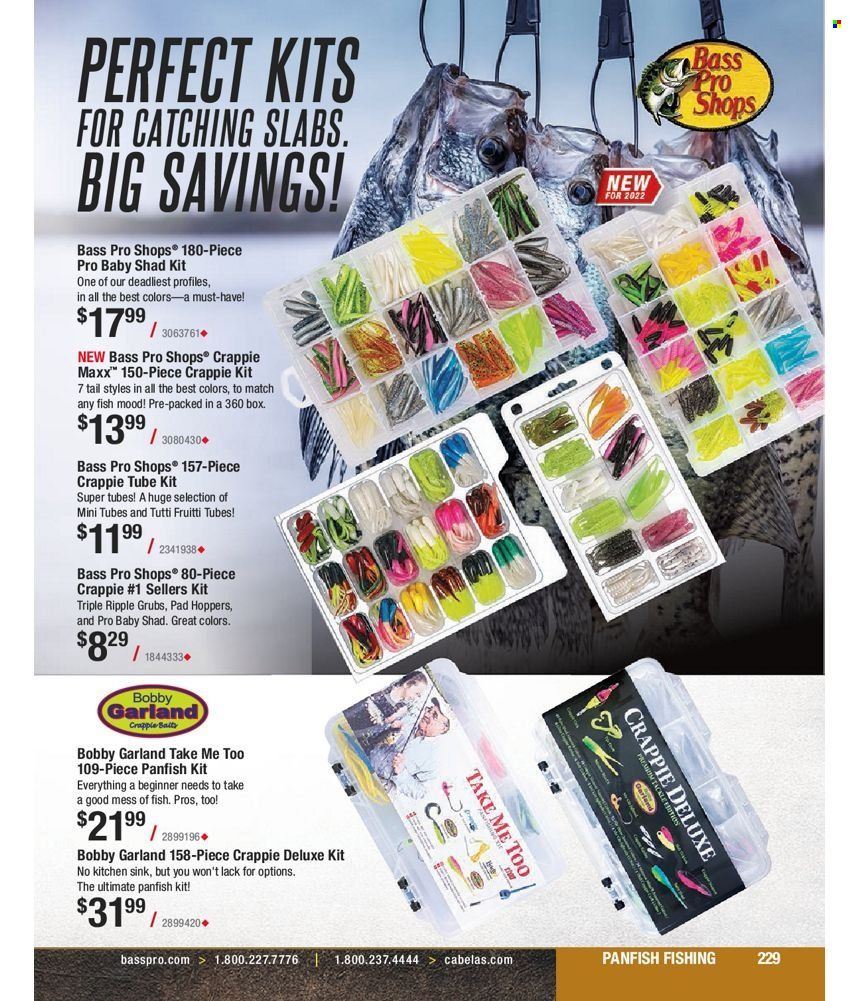 Bass Pro Shops 2022 Master Fishing Catalog Promotions & Flyer Specials September 2022