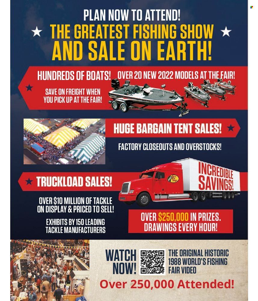 Bass Pro Shops 2022 Master Fishing Catalog Promotions & Flyer Specials September 2022
