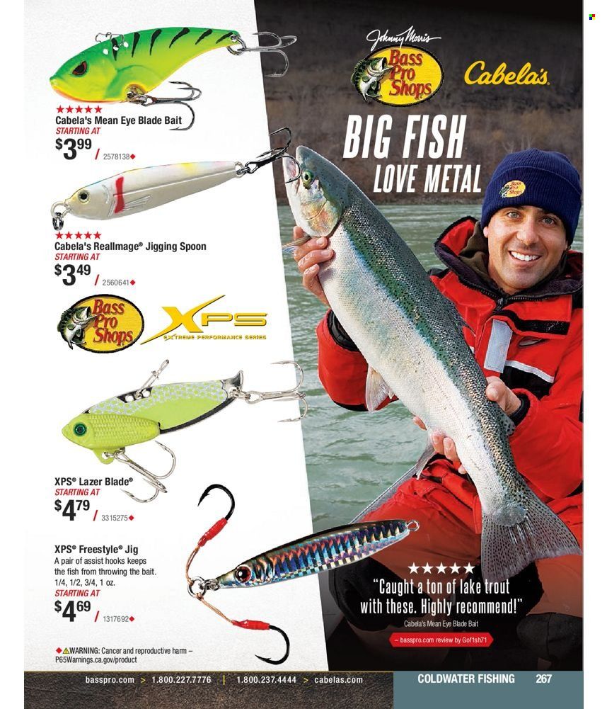 Bass Pro Shops 2022 Master Fishing Catalog Promotions & Flyer Specials September 2022