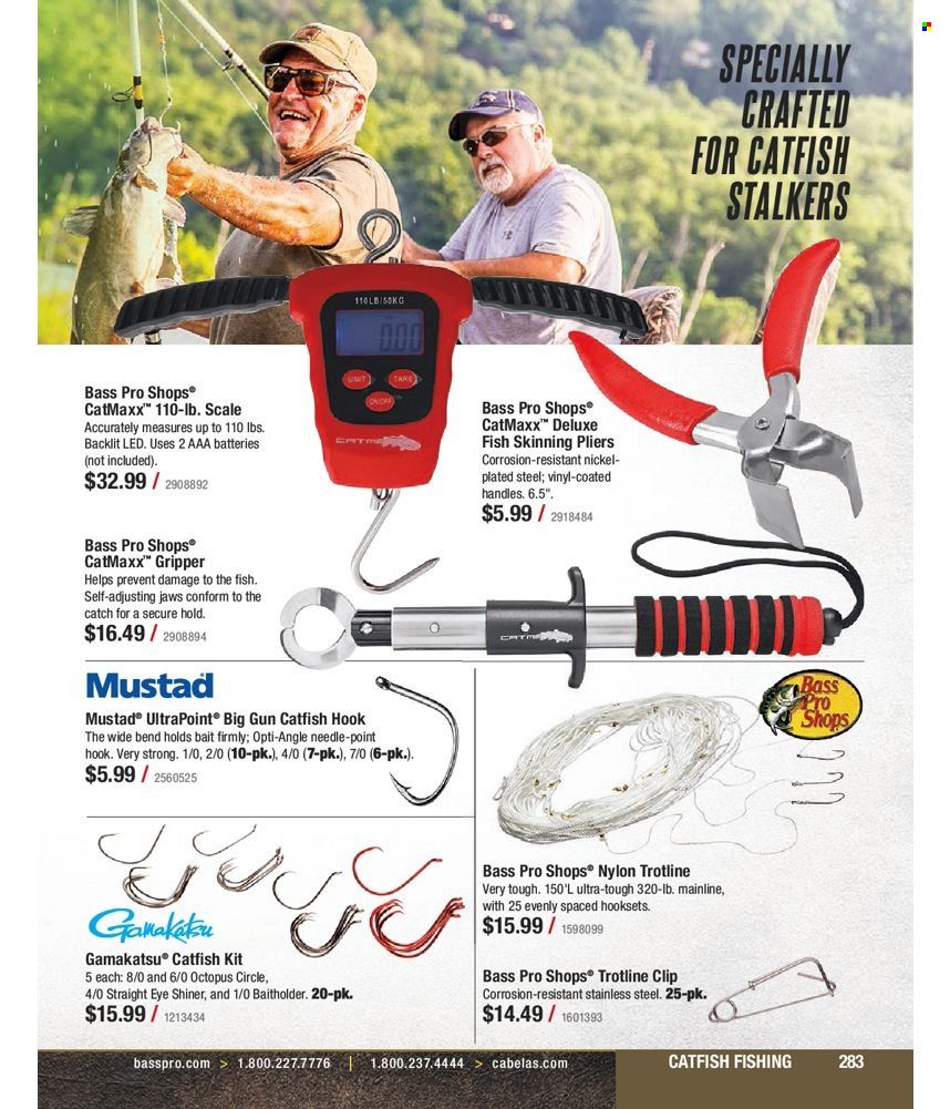 Bass Pro Shops 2022 Master Fishing Catalog Promotions & Flyer Specials September 2022