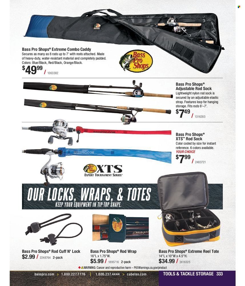 Bass Pro Shops 2022 Master Fishing Catalog Promotions & Flyer Specials September 2022