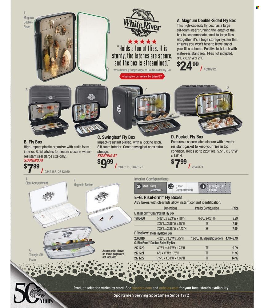 Bass Pro Shops 2022 Master Fishing Catalog Promotions & Flyer Specials September 2022