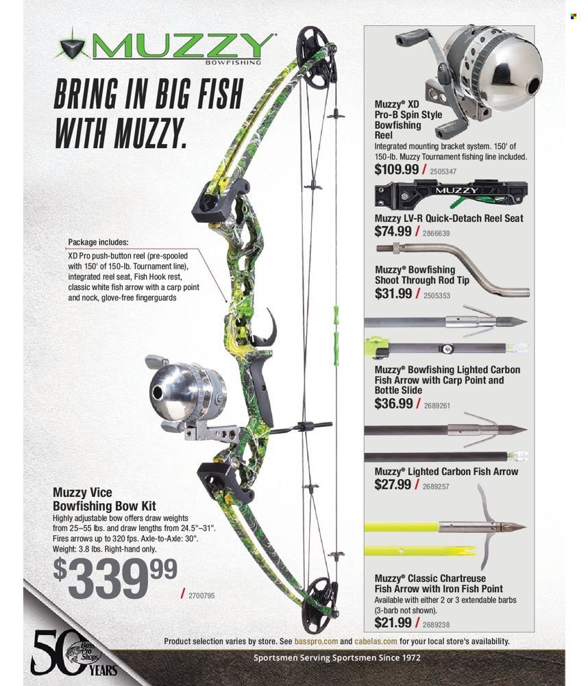 Bass Pro Shops 2022 Master Fishing Catalog Promotions & Flyer Specials September 2022