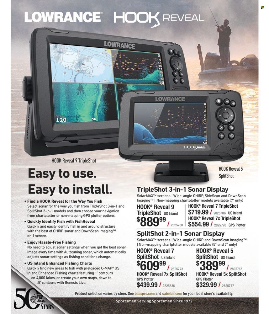 Bass Pro Shops 2022 Master Fishing Catalog Promotions & Flyer Specials September 2022
