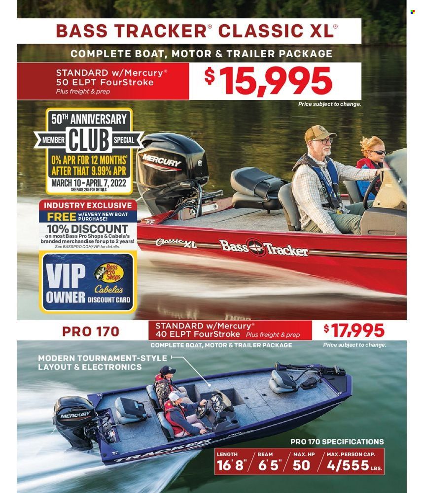 Bass Pro Shops 2022 Master Fishing Catalog Promotions & Flyer Specials September 2022