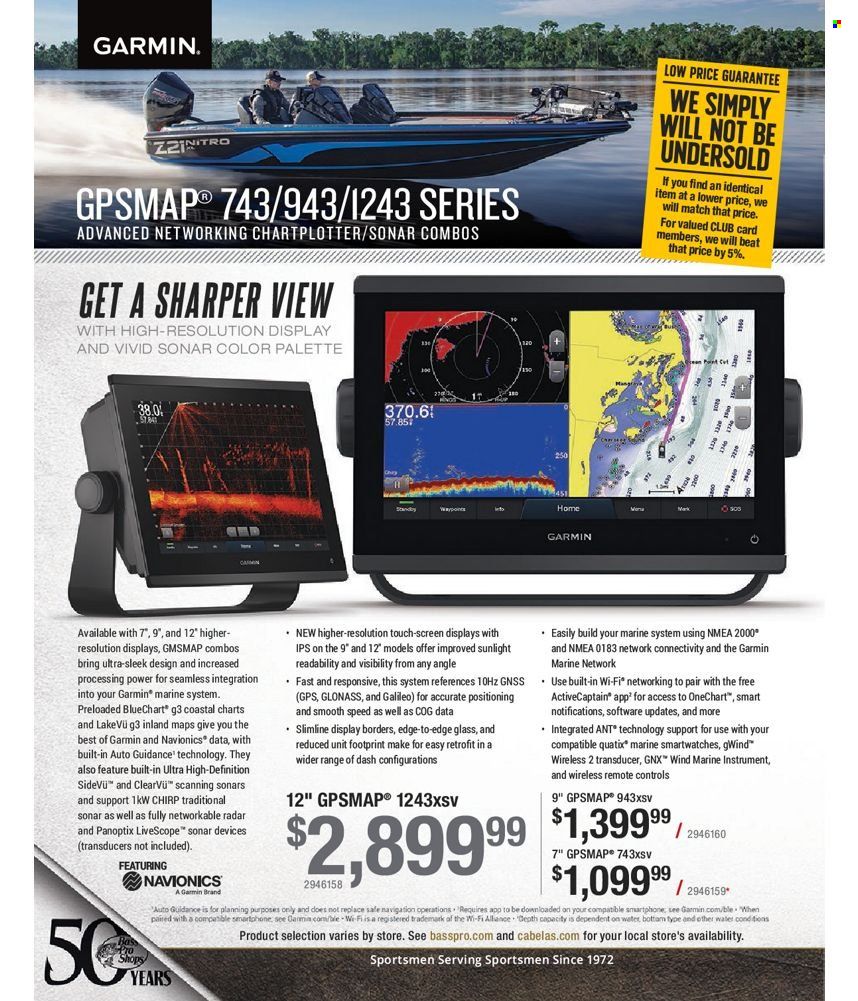 Bass Pro Shops 2022 Master Fishing Catalog Promotions & Flyer Specials September 2022