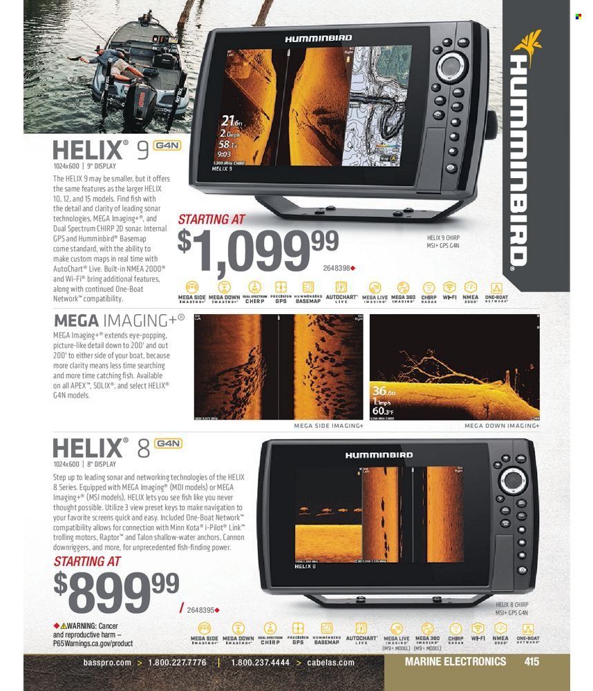Bass Pro Shops 2022 Master Fishing Catalog Promotions & Flyer Specials September 2022