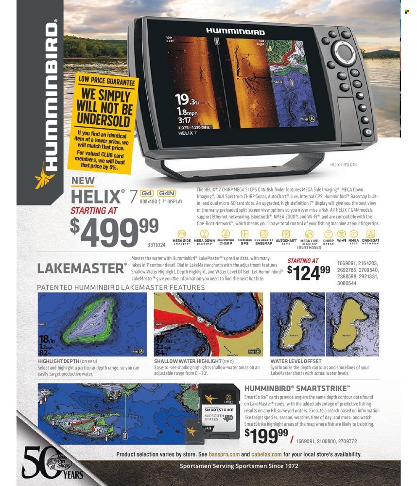 Bass Pro Shops 2022 Master Fishing Catalog Promotions & Flyer Specials September 2022