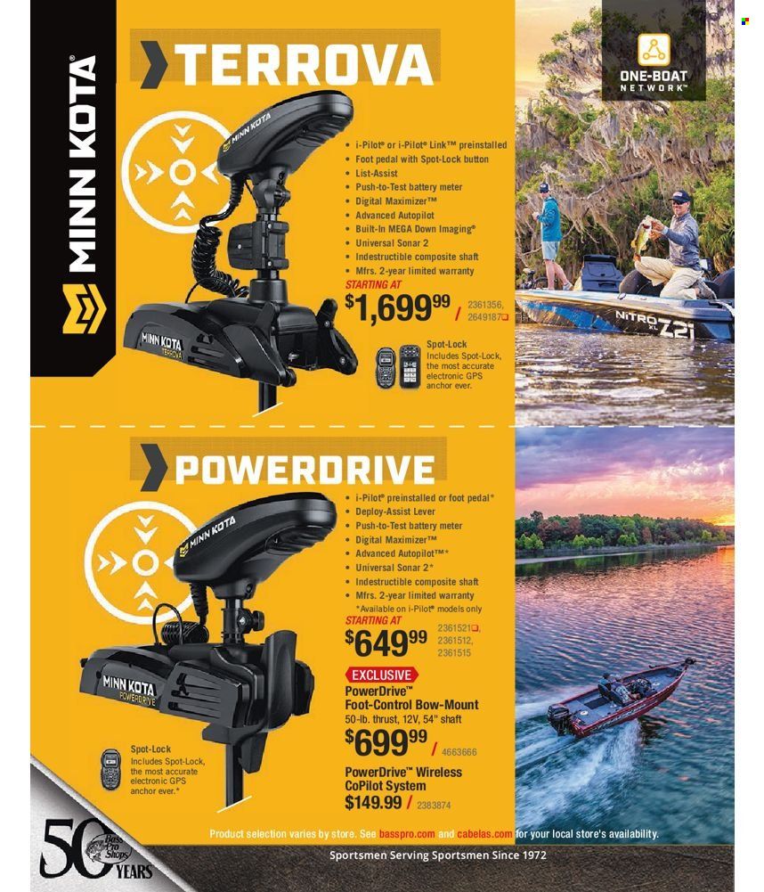 Bass Pro Shops 2022 Master Fishing Catalog Promotions & Flyer Specials September 2022