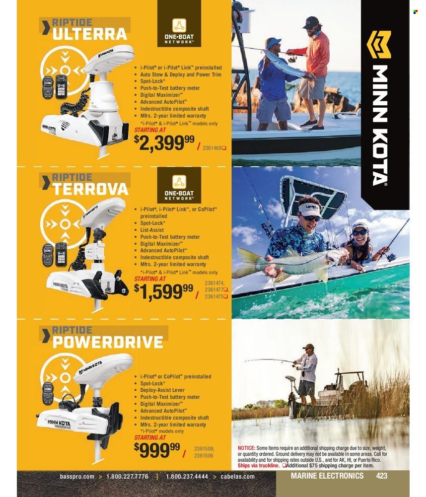 Bass Pro Shops 2022 Master Fishing Catalog Promotions & Flyer Specials September 2022