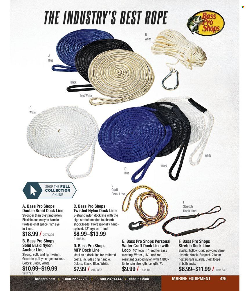 Bass Pro Shops 2022 Master Fishing Catalog Promotions & Flyer Specials September 2022