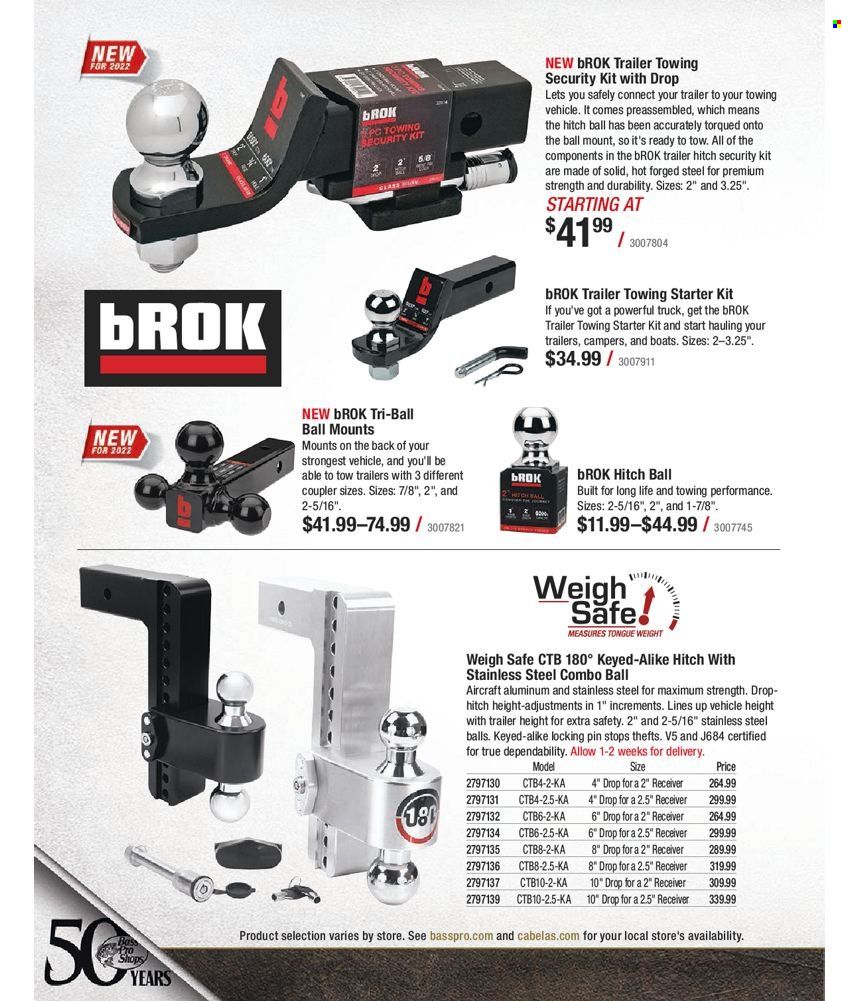 Bass Pro Shops 2022 Master Fishing Catalog Promotions & Flyer Specials September 2022