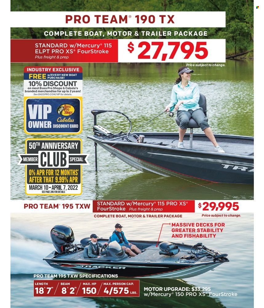 Bass Pro Shops 2022 Master Fishing Catalog Promotions & Flyer Specials September 2022