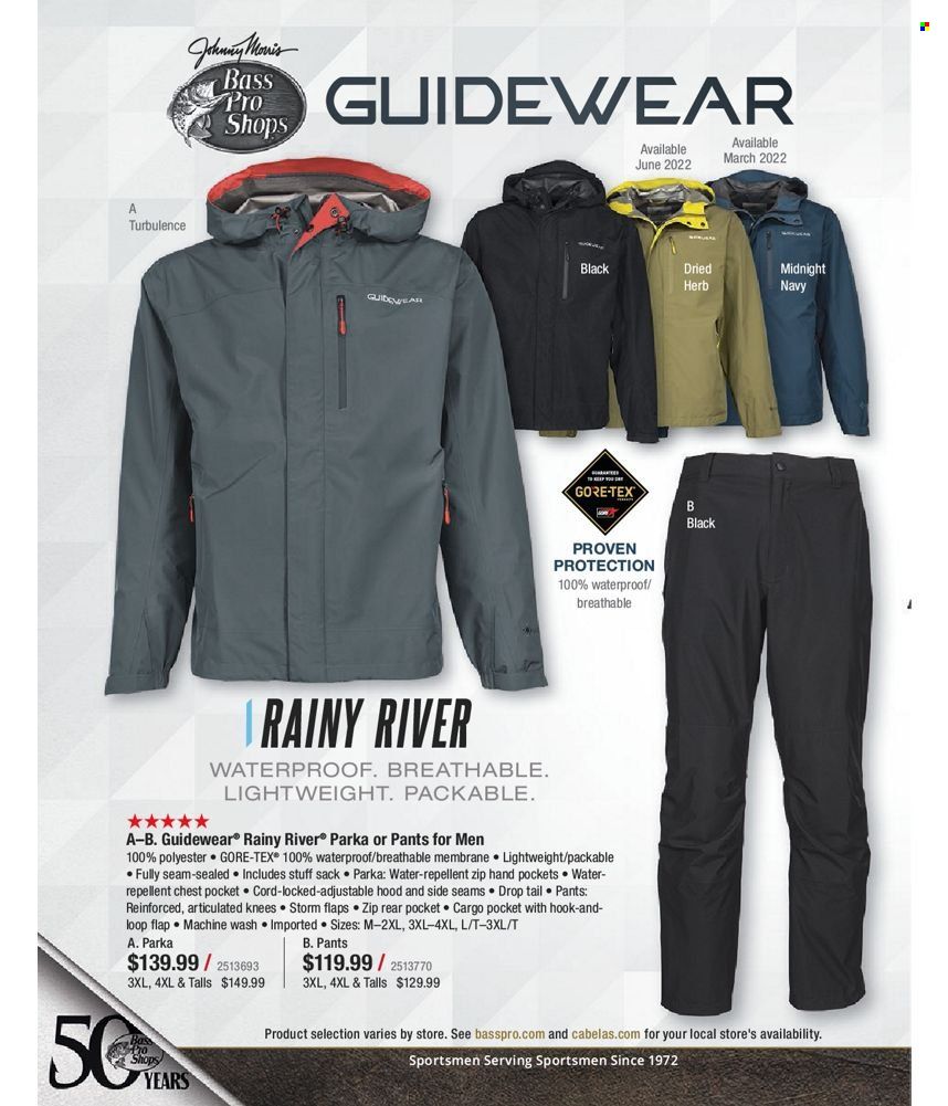 Bass Pro Shops 2022 Master Fishing Catalog Promotions & Flyer Specials September 2022