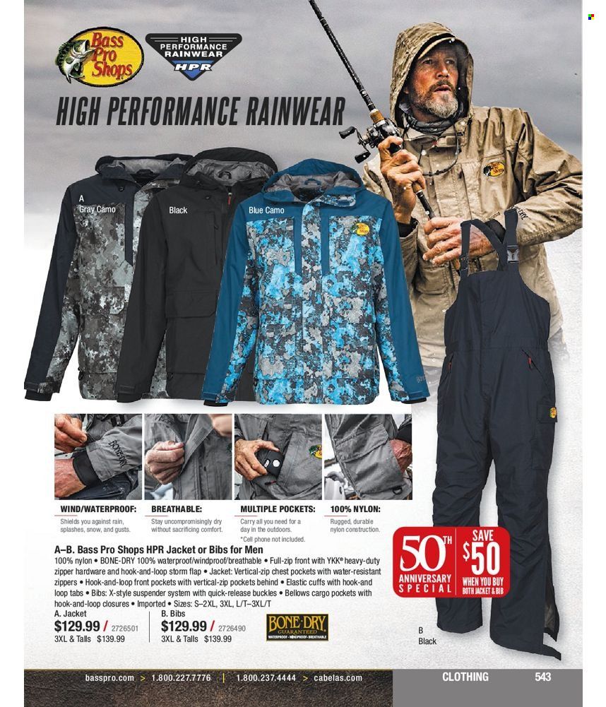 Bass Pro Shops 2022 Master Fishing Catalog Promotions & Flyer Specials September 2022
