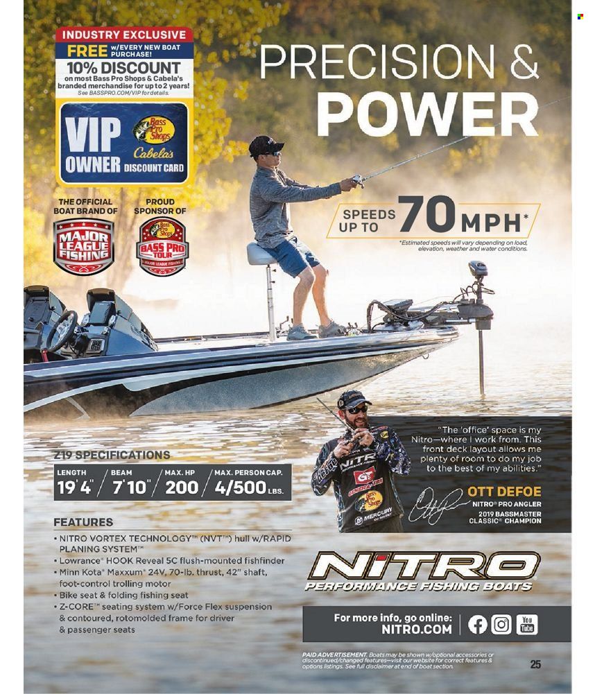 Bass Pro Shops 2022 Master Fishing Catalog Promotions & Flyer Specials September 2022