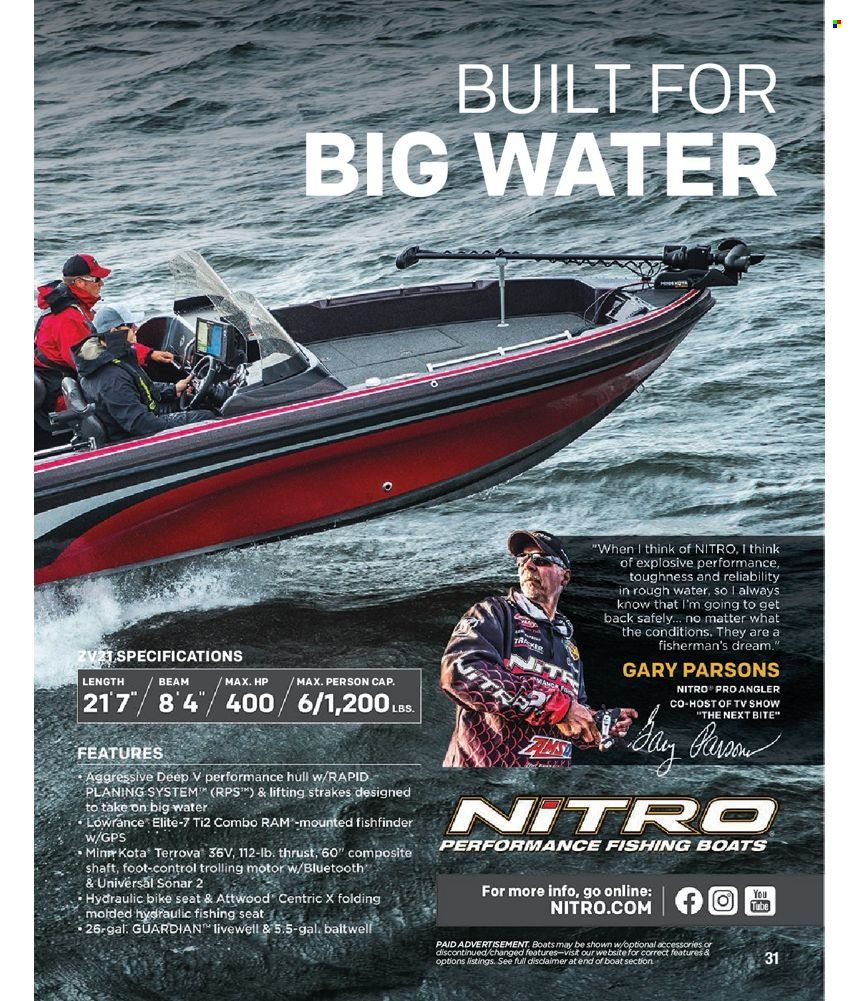 Bass Pro Shops 2022 Master Fishing Catalog Promotions & Flyer Specials September 2022