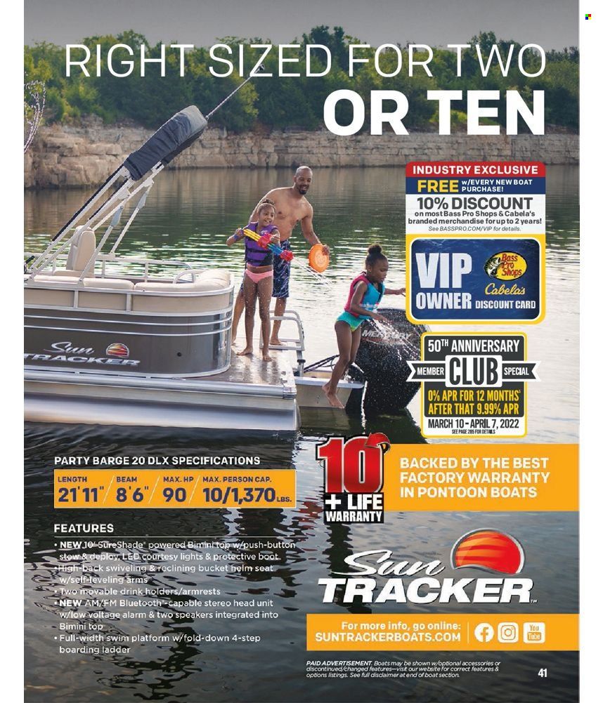 Bass Pro Shops 2022 Master Fishing Catalog Promotions & Flyer Specials September 2022