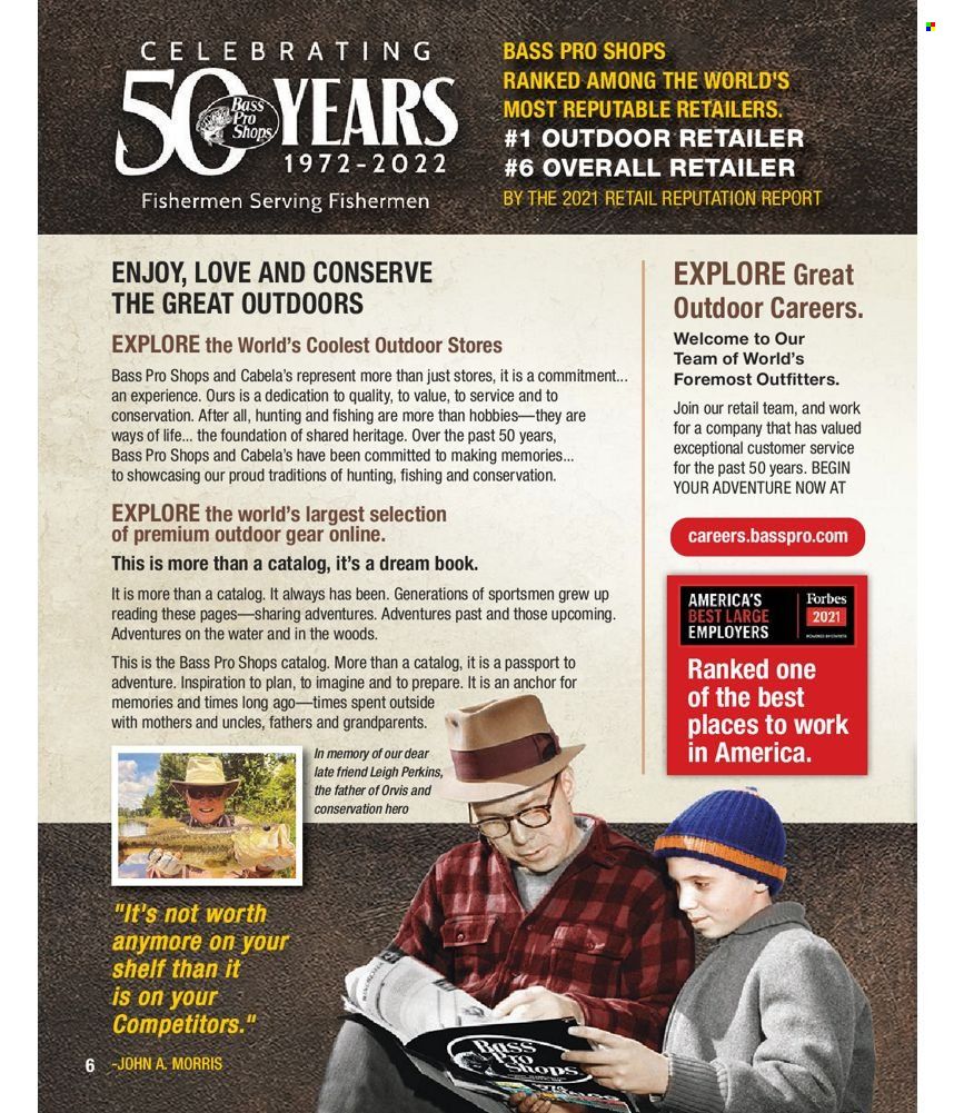 Bass Pro Shops 2022 Master Fishing Catalog Promotions & Flyer Specials September 2022
