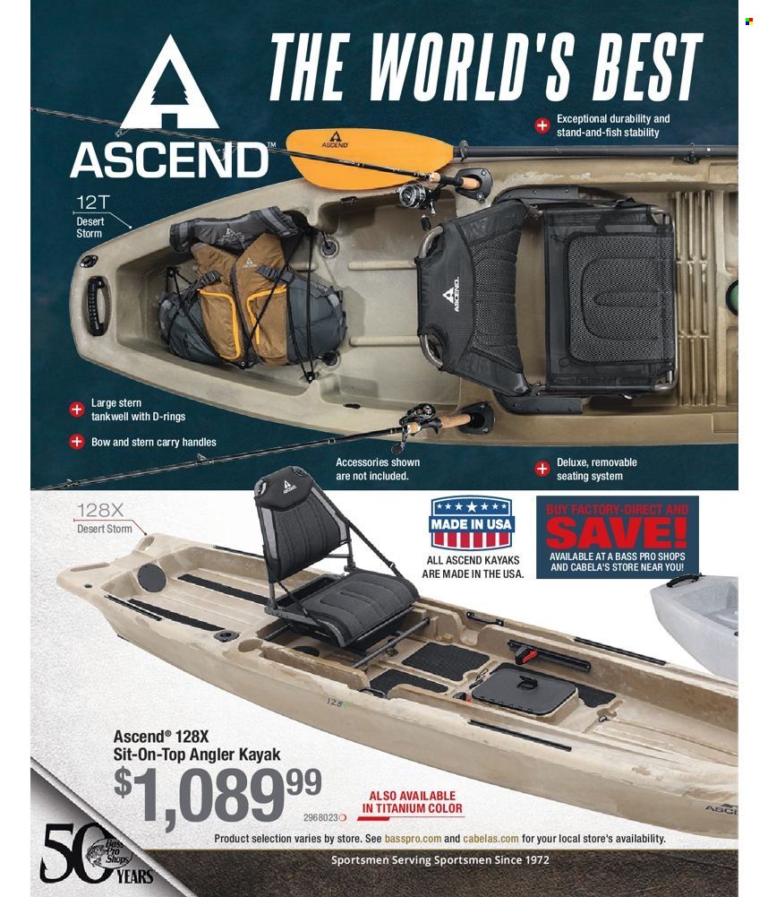Bass Pro Shops 2022 Master Fishing Catalog Promotions & Flyer Specials September 2022