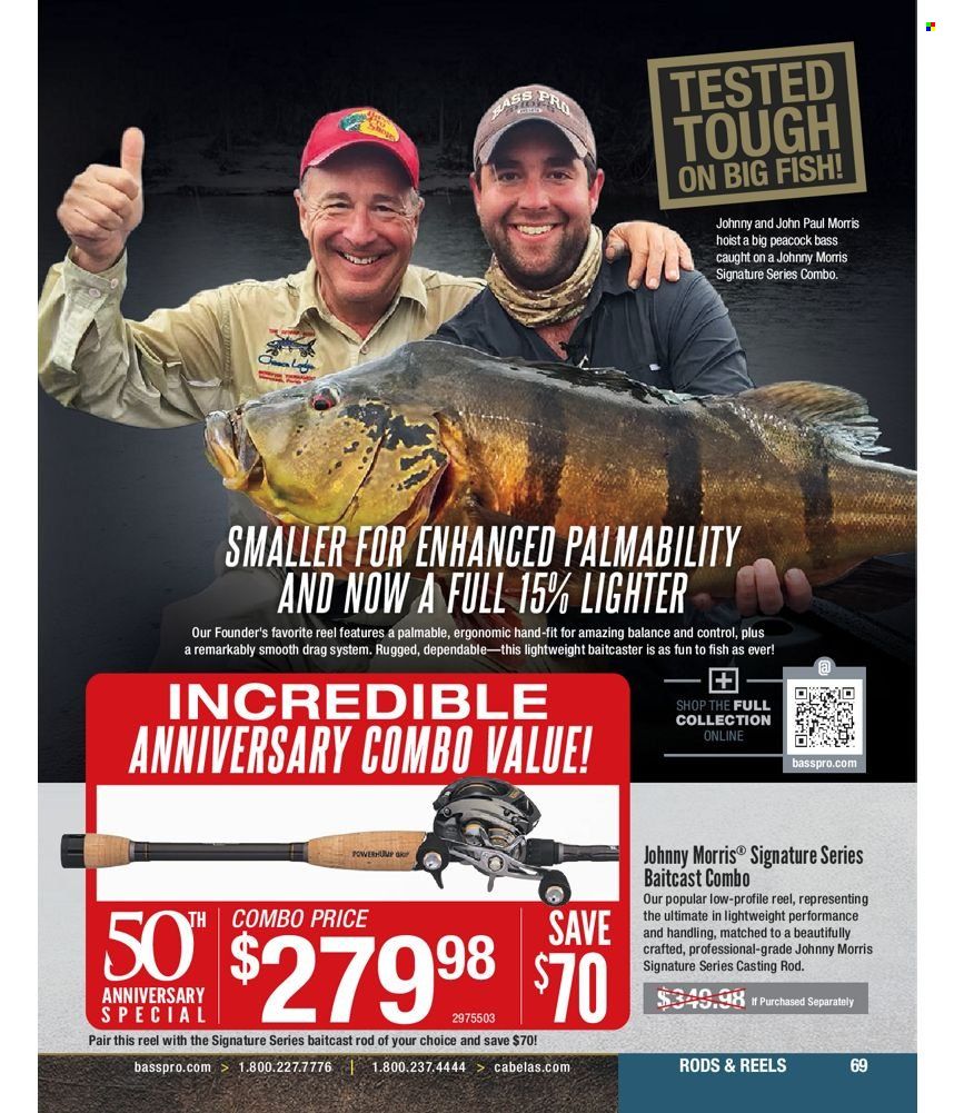 Bass Pro Shops 2022 Master Fishing Catalog Promotions & Flyer Specials September 2022