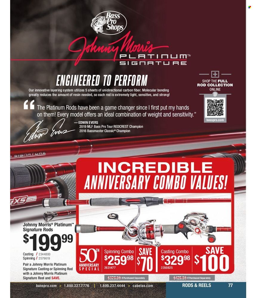 Bass Pro Shops 2022 Master Fishing Catalog Promotions & Flyer Specials September 2022