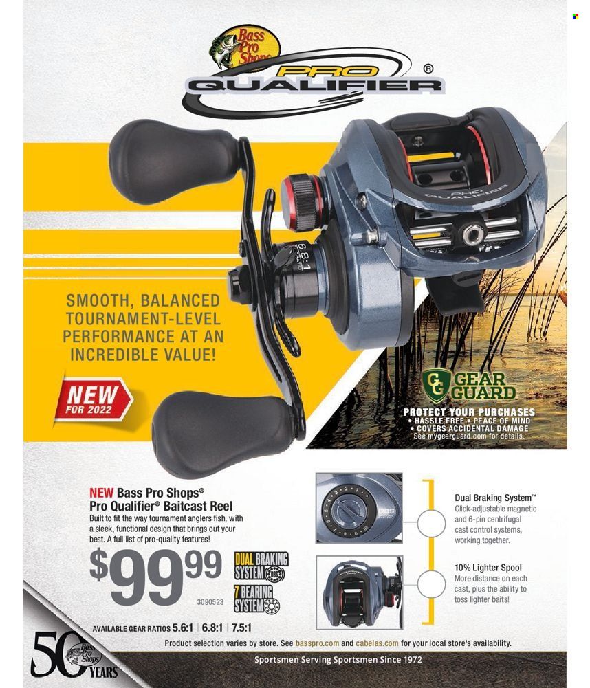 Bass Pro Shops 2022 Master Fishing Catalog Promotions & Flyer Specials September 2022