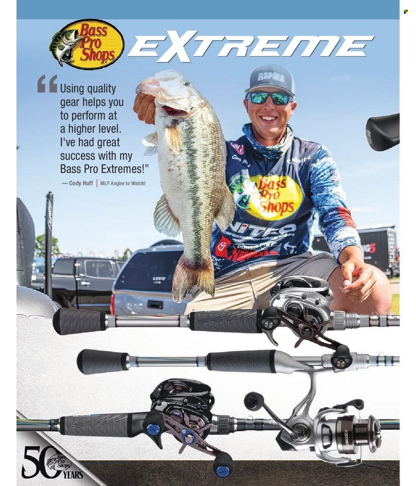 Bass Pro Shops 2022 Master Fishing Catalog Promotions & Flyer Specials September 2022