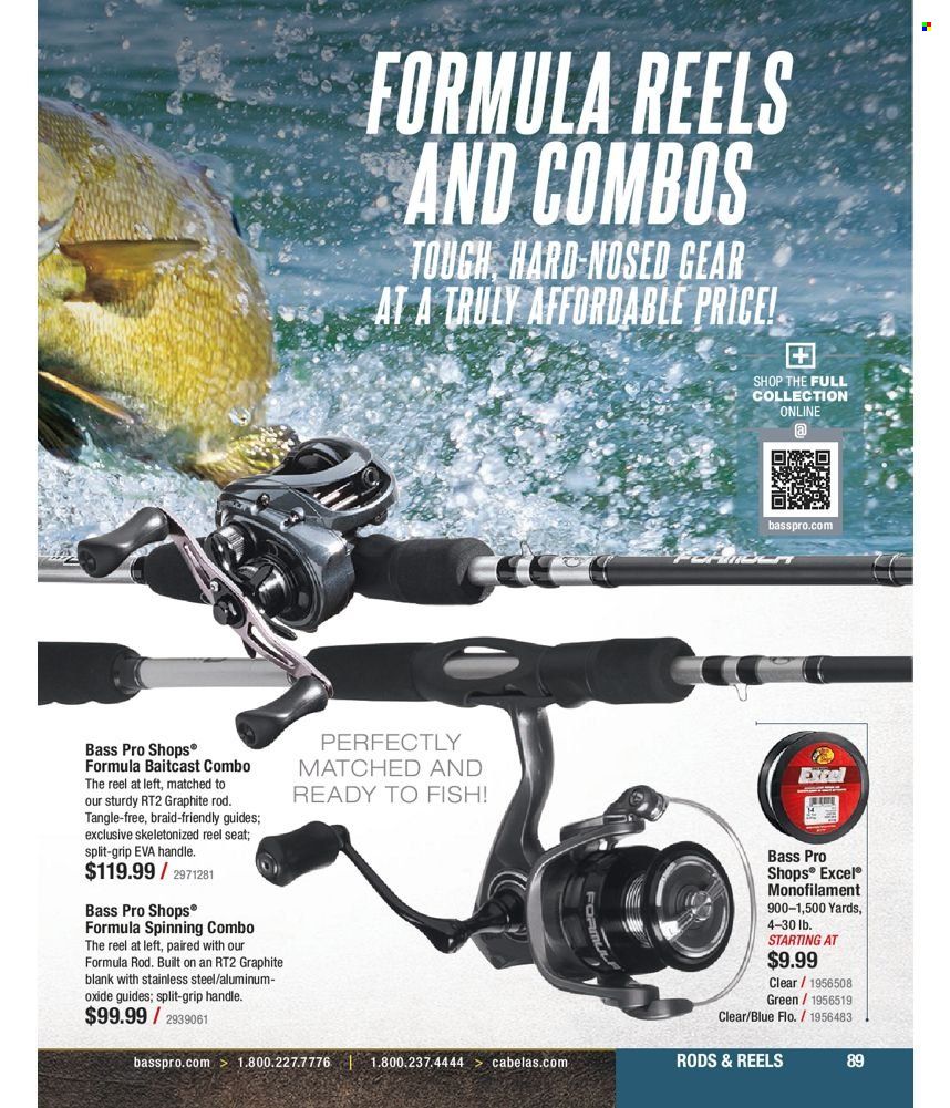 Bass Pro Shops 2022 Master Fishing Catalog Promotions & Flyer Specials September 2022