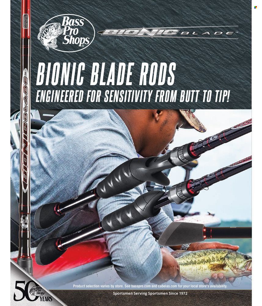Bass Pro Shops 2022 Master Fishing Catalog Promotions & Flyer Specials September 2022