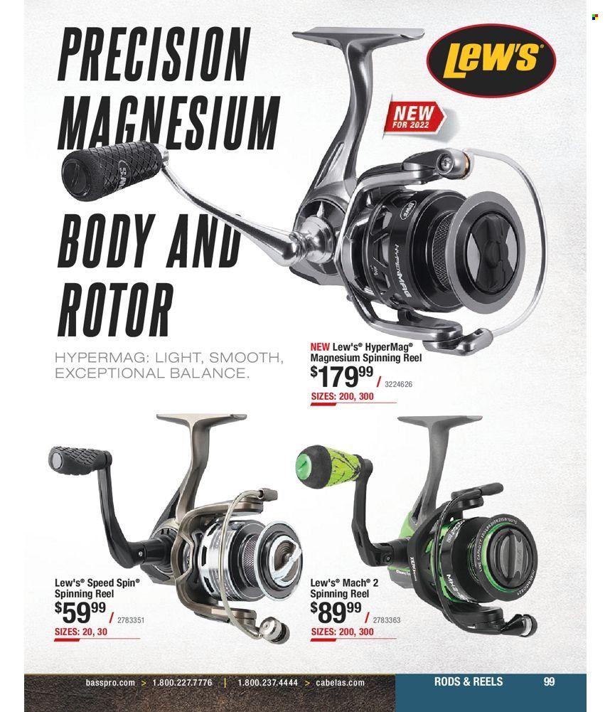 Bass Pro Shops 2022 Master Fishing Catalog Promotions & Flyer Specials September 2022