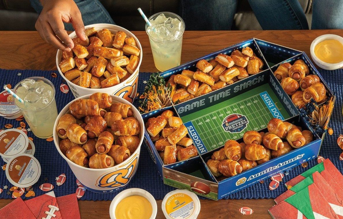 Score Free Delivery on $12+ Orders this February 11, 12 and 13 at Auntie Anne’s Pretzels Score Free Delivery on $12+ Orders this February 11, 12 and 13 at Auntie Anne’s Pretzels