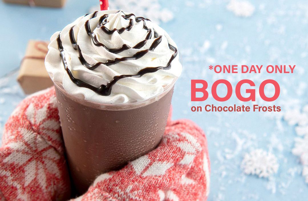 Auntie Anne’s Pretzels Offers an In-app Buy One Get One Free Deal on Chocolate Frosts this Valentine’s Day Auntie Anne’s Pretzels Offers an In-app Buy One Get One Free Deal on Chocolate Frosts this Valentine’s Day