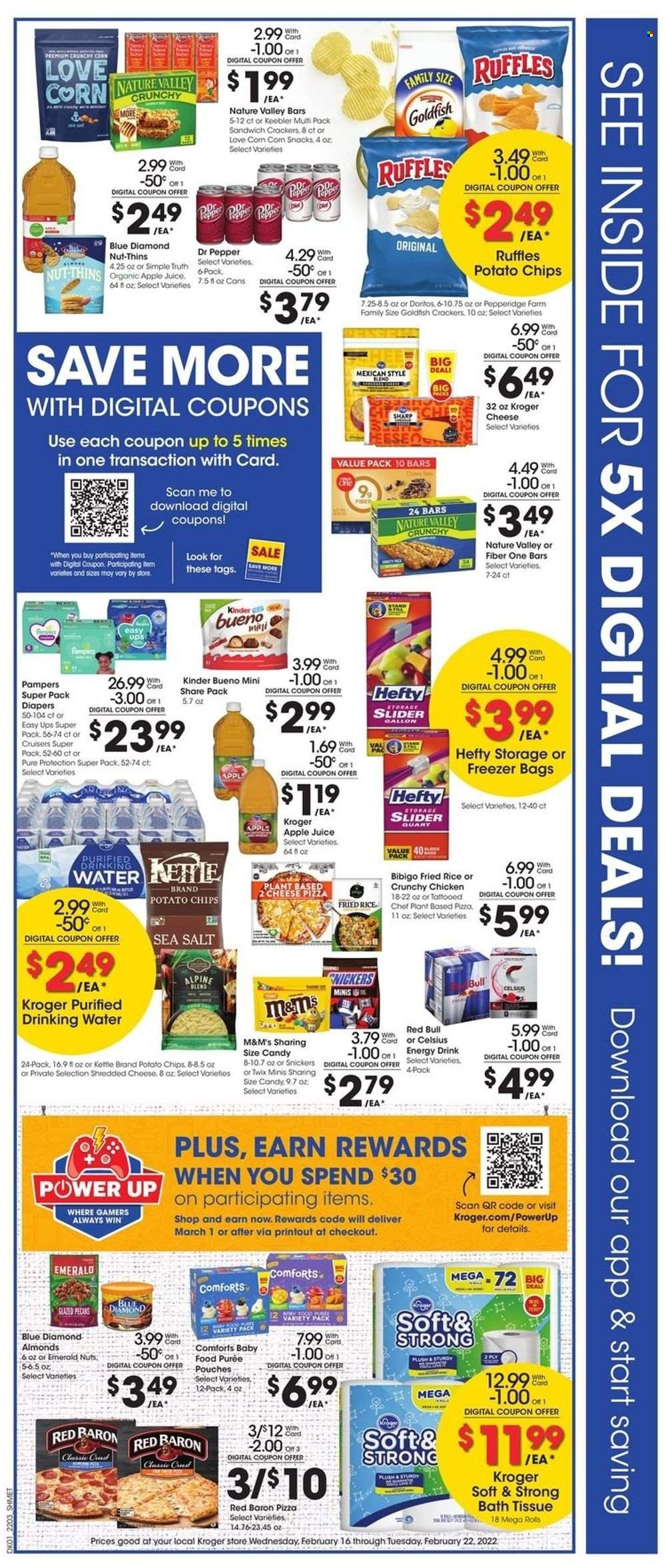 Kroger (GA, IL, LA, MI, OK, SC, TN, TX, VA) Weekly Ad Flyer February 17 to February 24