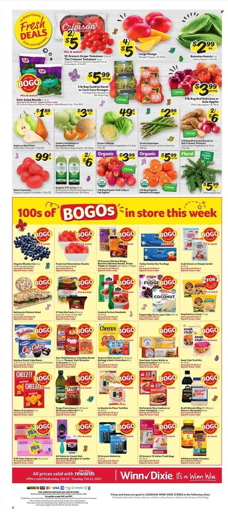 Winn Dixie (AL, FL, GA, LA) Weekly Ad Flyer February 17 to February 24