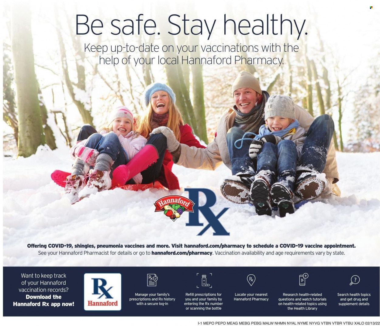 Hannaford (NY) Weekly Ad Flyer February 17 to February 24