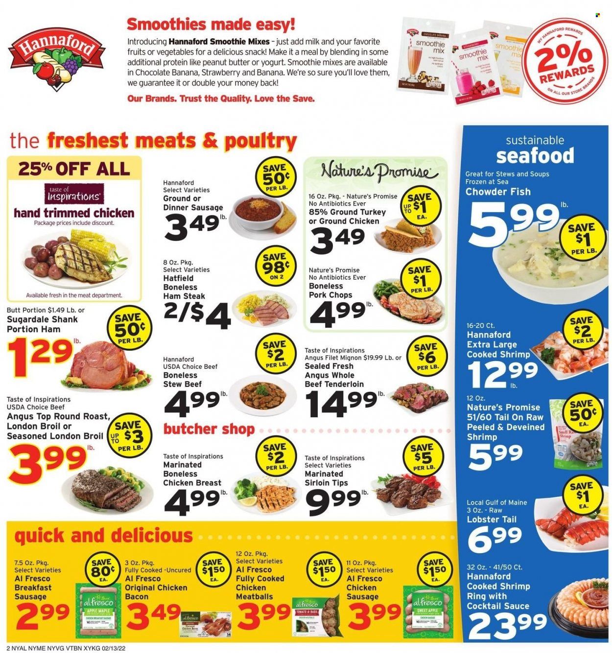 Hannaford (NY) Weekly Ad Flyer February 17 to February 24