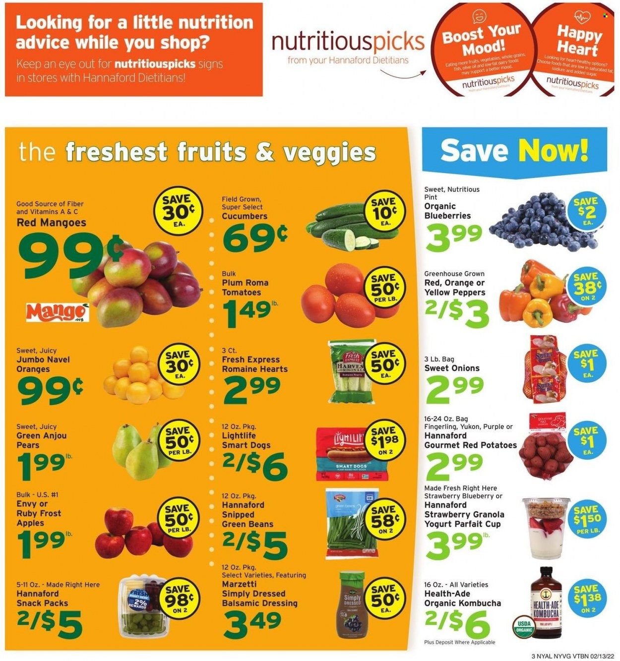 Hannaford (NY) Weekly Ad Flyer February 17 to February 24